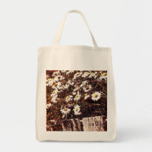 bolso rústico de los floers del jardín de la manza bolsas de mano
