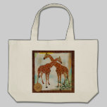 Bolso tropical del monograma de las jirafas bolsas