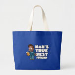 Bolso verdadero del mejor amigo del hombre bolsas de mano