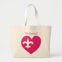 ¡Bolsos del fiesta de Heart de Lis Bridal! Bolsa Lienzo
