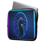 Bolsos electrónicos del dragón negro de cuernos fundas portátiles
