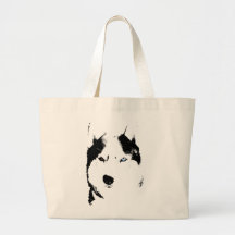 Bolsos fornidos de la playa del Malamute de la bol