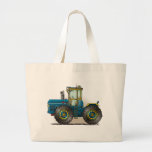 Bolsos/totes azules del tractor del monstruo bolsa