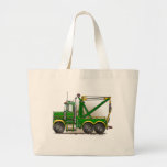 Bolsos/totes verdes del camión de auxilio de la gr bolsa de mano