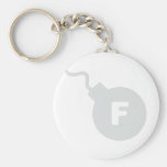 Bomba de F Llaveros Personalizados