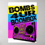 Bombardea el poster de 4UR Boombox