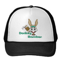 Bombardero del burro gorras