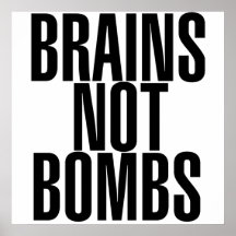 Bombas de los cerebros no impresiones