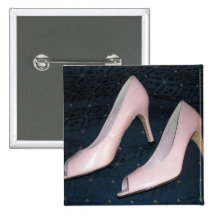Bombas/zapatos rosados del tacón alto
