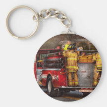 Bombero - cuerpo de bomberos de Metuchen Llavero