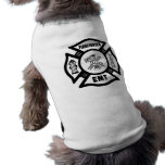 Bombero EMT Camisas De Mascota