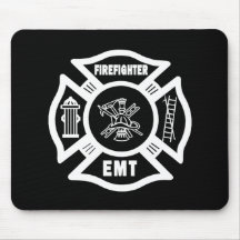 Bombero EMT Mousepad Tapete De Ratones