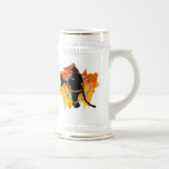 Bombero en taza del viaje de las llamas