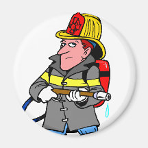 Bombero Imanes De Nevera