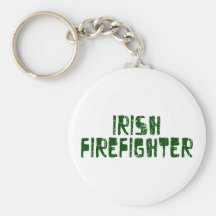 Bombero irlandés llavero personalizado