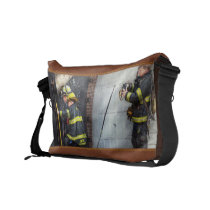 Bombero - tome todos los fuegos seriamente bolsas messenger
