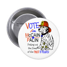 BOMBEROS PARA MCCAIN PINS