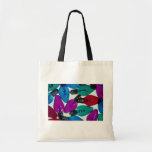 Bombillas de navidad en diversos colores bolsa de mano