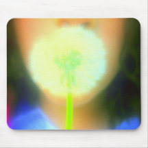 Bonito Mousepad del beso del diente de león