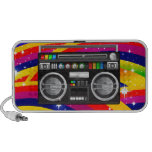 boombox retro del arenador del ghetto del equipo e portátil altavoz