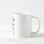Bordado jacobeo de la ave del paraíso de Beautful Taza