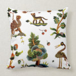 Bordado jacobeo tradicional hermoso de la lana par almohadas