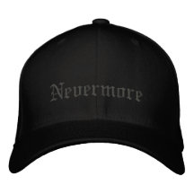 Bordado nunca más - personalice gorra bordada