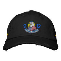 Bordado patriótico gorra de béisbol bordada