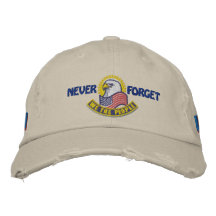 Bordado patriótico gorra de beisbol bordada