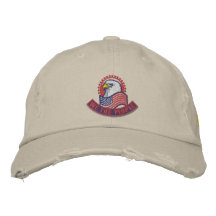 Bordado patriótico gorras bordadas
