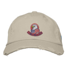 Bordado patriótico gorras de beisbol bordadas