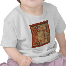 Bordado rumano del vintage, diseño tradicional camiseta