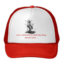 Borde bajo gorros bordados