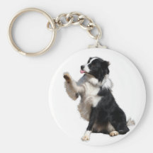 border collie llaveros personalizados