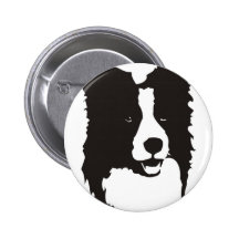 Border collie pin