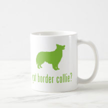 Border collie taza
