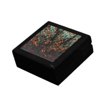 Borealis de cobre cajas de recuerdo