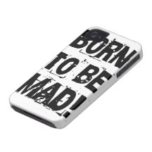 Born to mad! iPhone 4 Case-Mate cárcasas