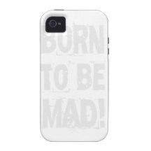 Born to mad! v3 vibe iPhone 4 funda