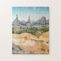 Bosch - Epifanía-tríptico - adoración de unos de l Puzzles Con Fotos