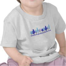 bosque azul t-shirts