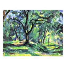 Bosque de Paul Cézanne (la mejor calidad) Anuncios