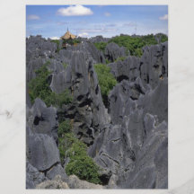 Bosque de piedra, provincia de Kunming, Yunnan, Ch Tarjetas Informativas