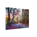 Bosque encantado - paisaje de la naturaleza lienzo envuelto para galerías