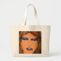 Bosquejo bochornoso de la mujer bolsas