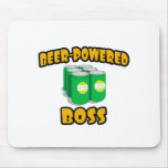 Boss Cerveza-Accionado Tapetes De Ratones