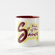 Boss de la taza de café de la barbacoa de la salsa