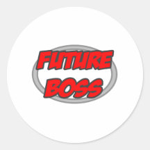Boss futuro pegatina