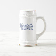 Boss más fresco del mundo tazas de café