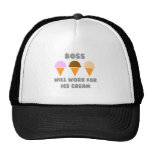 Boss… trabajará para el helado gorra